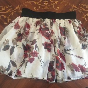 Floral skirt